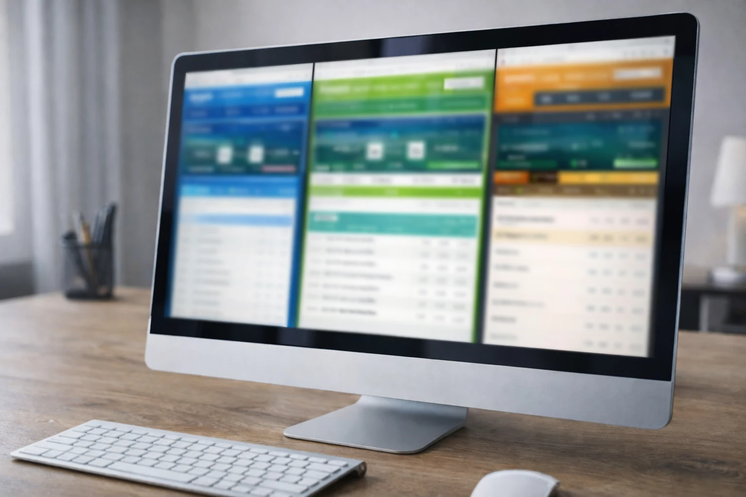 Écran d'ordinateur affichant plusieurs sites de paris sportifs